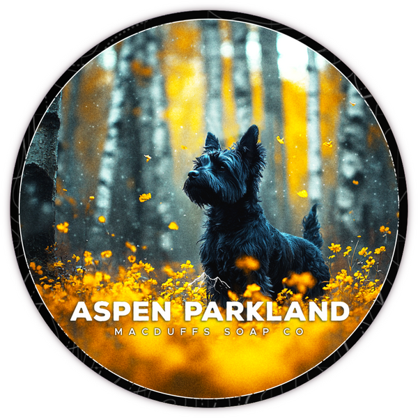 MacDuff's Soap Company Shave Soap- Aspen Parkland (Unscented)