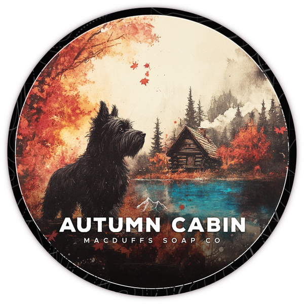 MacDuff's Soap Company Shave Soap- Autumn Cabin