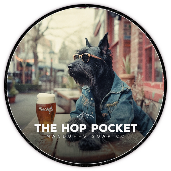 MacDuff's Soap Company Shave Soap- The Hop Pocket