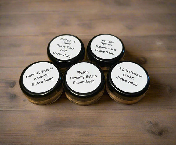 Stone Field Shaving Co. Shave Soap Flight (Limited Edition)