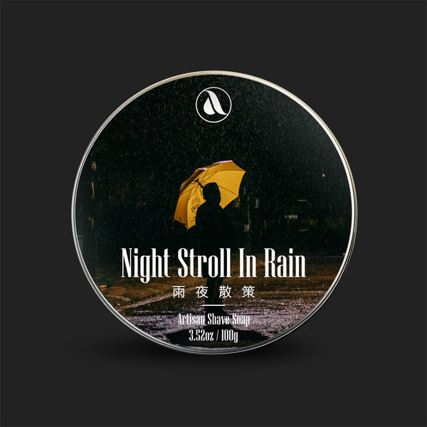 LAXO Artisan Shave Soaps- Night Stroll in the Rain