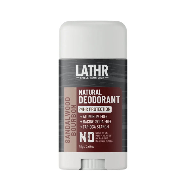 Lathr Natural Deodorant- Sandalwood Bourbon