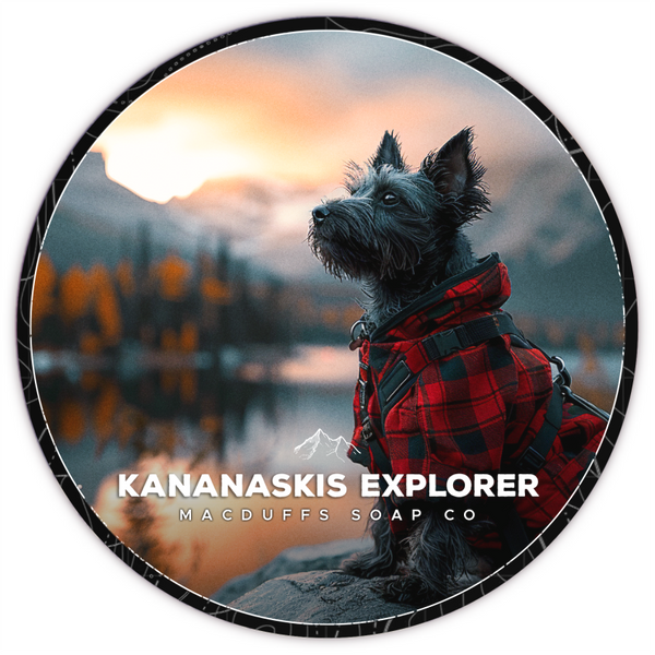 MacDuff's Soap Company Shave Soap- Kananaskis Explorer