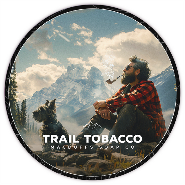 MacDuff's Soap Company Shave Soap- Trail Tobacco