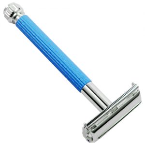 Parker 29L Long Handle Safety Razor- Blue