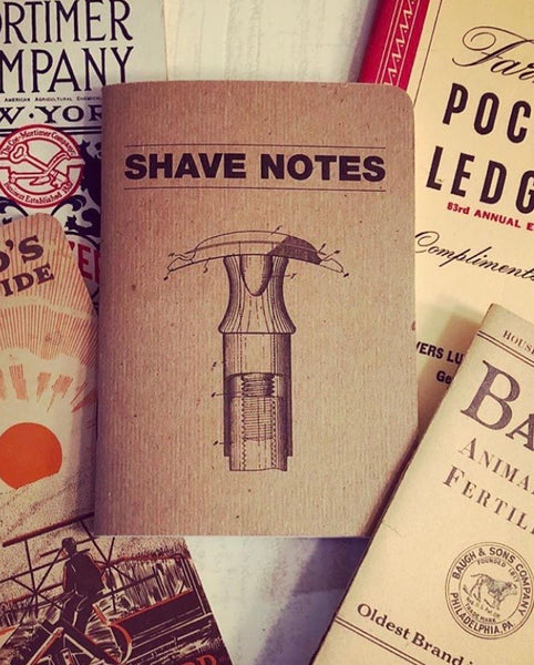 Shave Notes- Wet Shaving Journal (3 Pack)