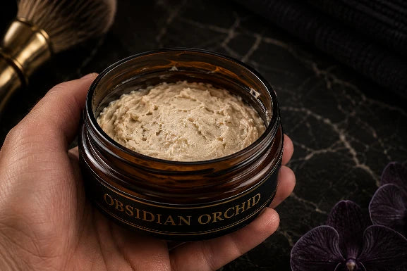 First Canadian Shave- Obsidian Orchid Shave Soap