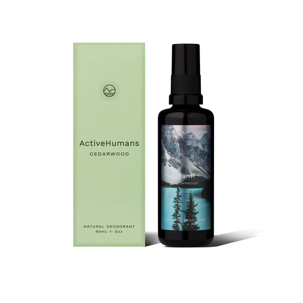 Active Humans Natural Deodorant - Cedarwood