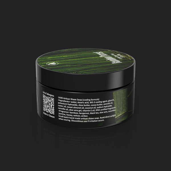 LAXO Artisan Shave Soaps- Bamboo Forest