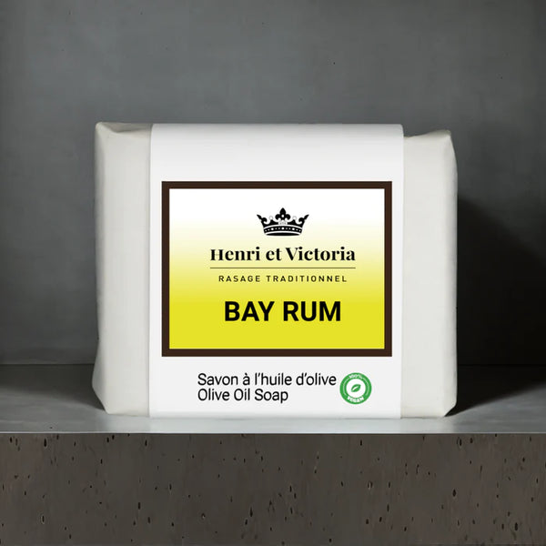 Henri et Victoria Body Soap Bar- Bay Rum