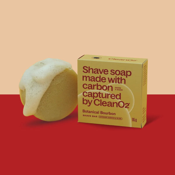 CleanO2 Shave Soap- Botanical Bourbon