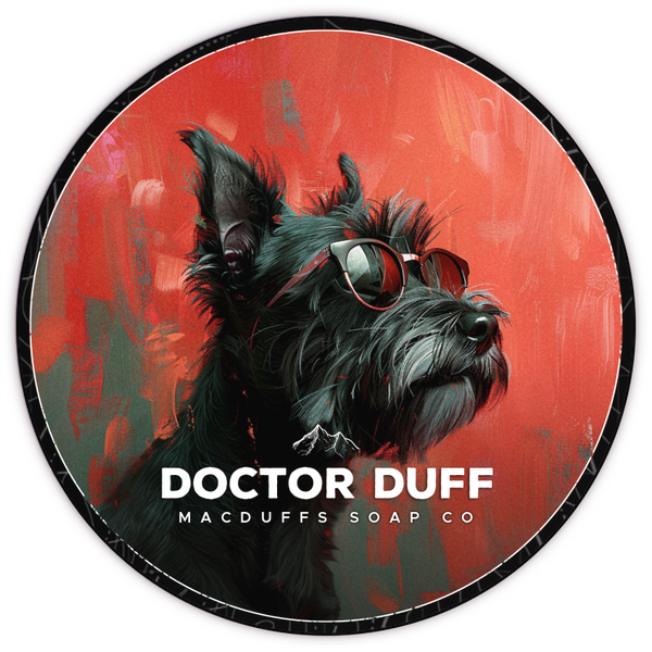 MacDuff's Soap Company Shave Soap- Doctor Duff