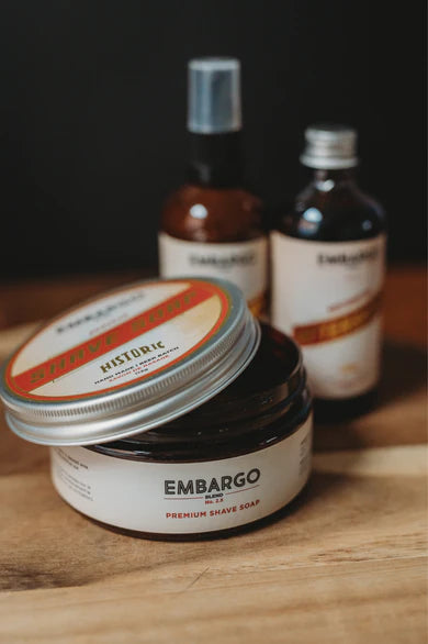 Historic Brands Shave Soap- Embargo Shave Set