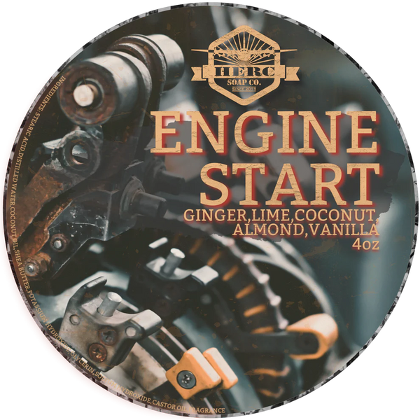 Herc Soap Company- Shave Soap- Engine Start