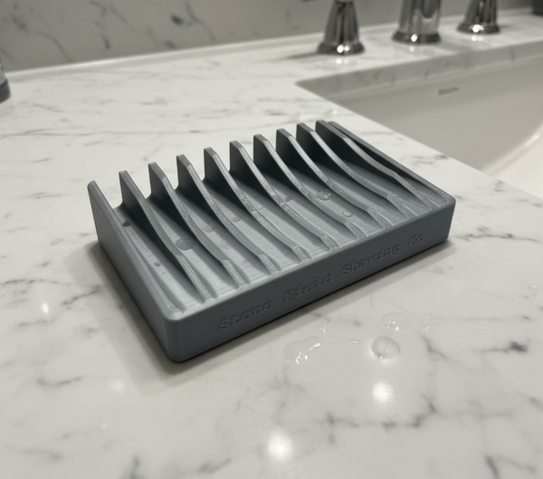 Stone Field Shaving Co. 3D Printed Soap Dish