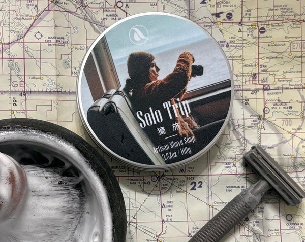 LAXO Artisan Shave Soaps- Solo Trip