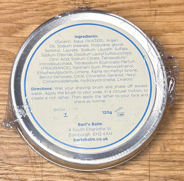 Bart's Balm- Shave Soap Ben Macdui