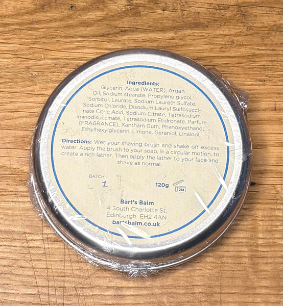 Bart's Balm- Shave Soap Ben Nevis
