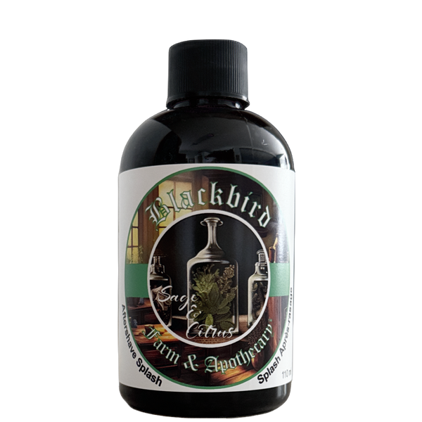 Blackbird Farm and Apothecary-  Aftershave Splash- Sage and Citrus