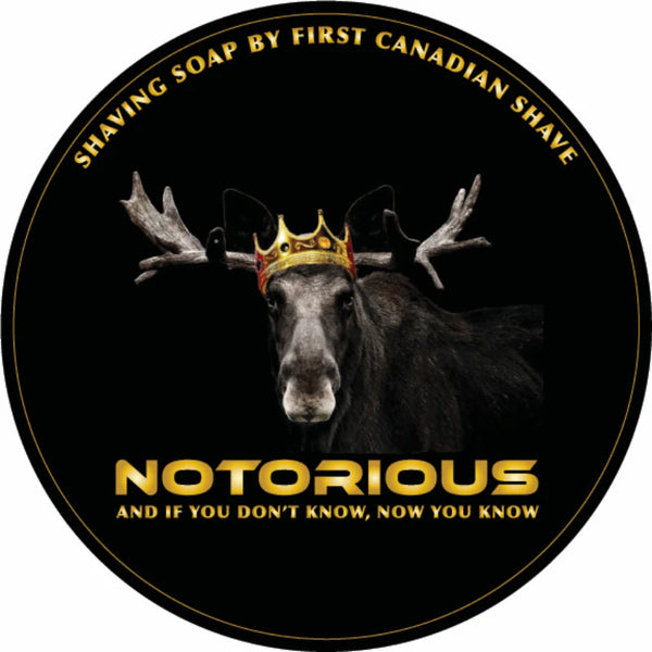 First Canadian Shave- Notorious Shaving Soap