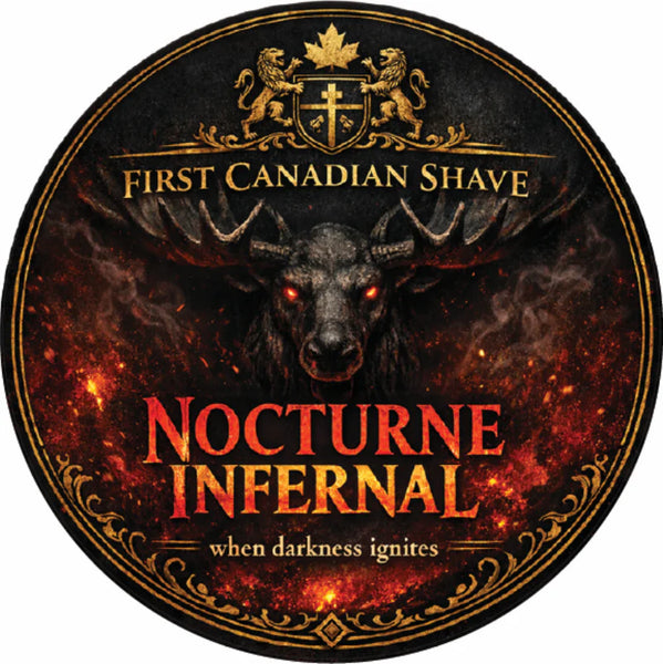 First Canadian Shave- Nocturne Infernal Shaving Soap