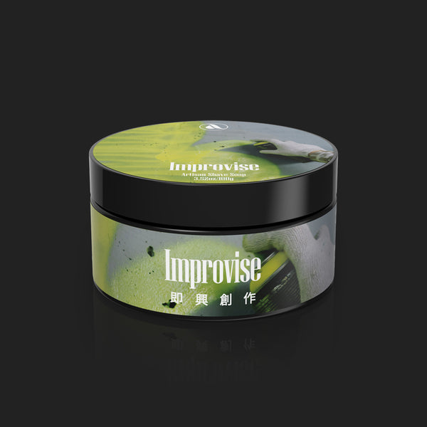 LAXO Artisan Shave Soaps- Improvise (Unscented)
