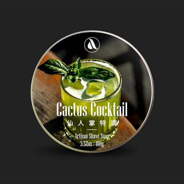 LAXO Artisan Shave Soaps- Cactus Cocktail