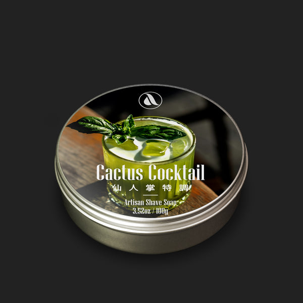 LAXO Artisan Shave Soaps- Cactus Cocktail