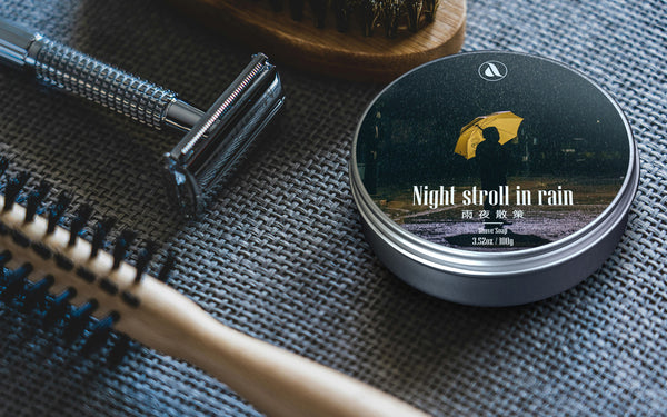 LAXO Artisan Shave Soaps- Night Stroll in the Rain