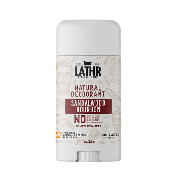 Lathr Natural Deodorant- Sandalwood Bourbon