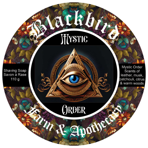 Blackbird Farm and Apothecary Shave Soap- Mystic Order