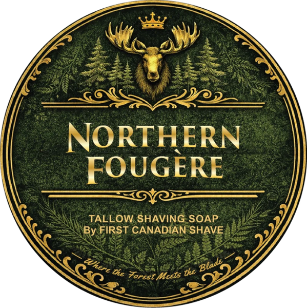 First Canadian Shave- Northern Fougere Shaving Soap