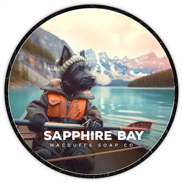 MacDuff's Soap Company Shave Soap- Sapphire Bay