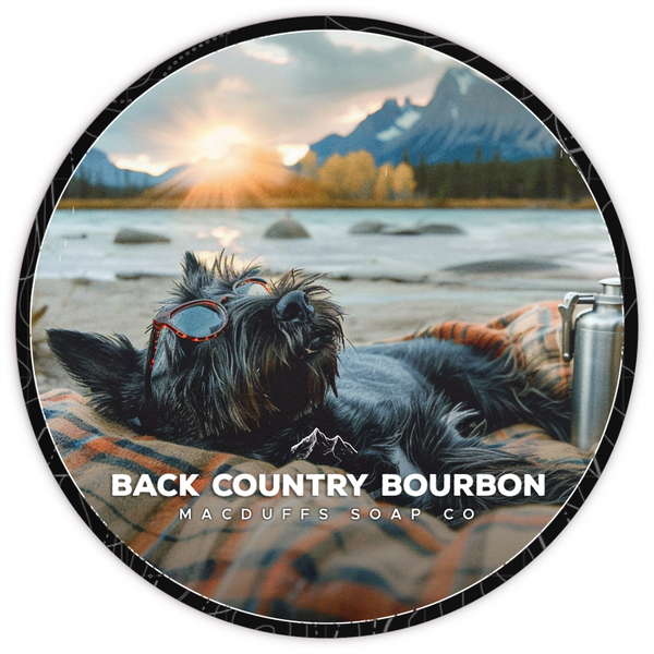 MacDuff's Soap Company Shave Soap- Backcountry Bourbon