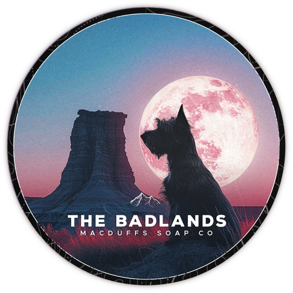 MacDuff's Soap Company Shave Soap- Badlands