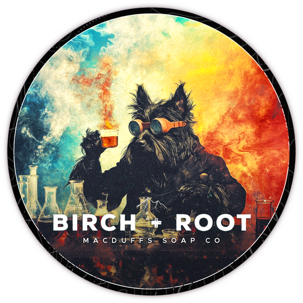 MacDuff's Soap Company Shave Soap- Birch and Root
