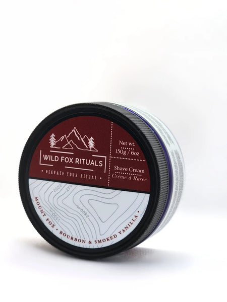 Wild Fox Rituals Shave Cream- Bourbon and Smoked Vanilla
