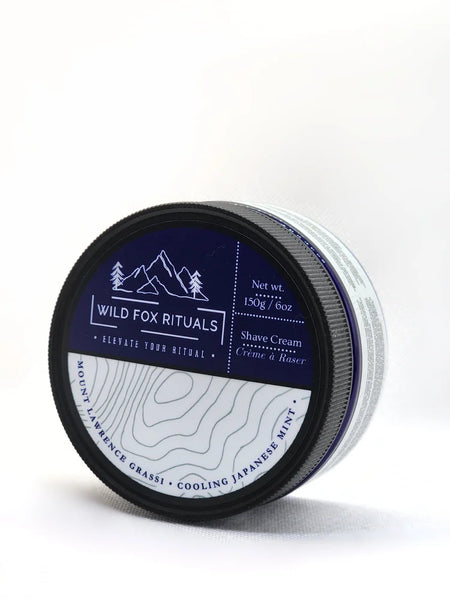 Wild Fox Rituals Shave Cream- Cooling Japanese Mint