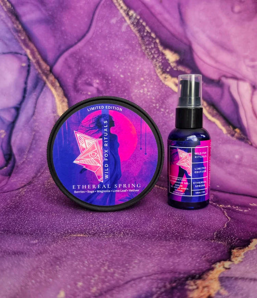 Wild Fox Rituals Aftershave Gel Serum- Ethereal Spring (Limited Edition)
