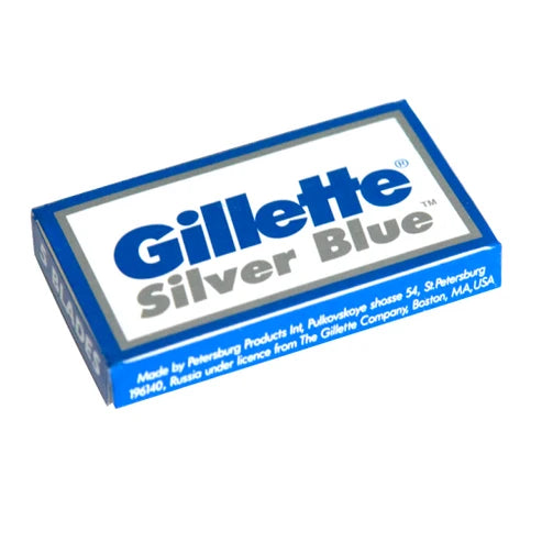 Gillette Silver Blue Double Edge Blades