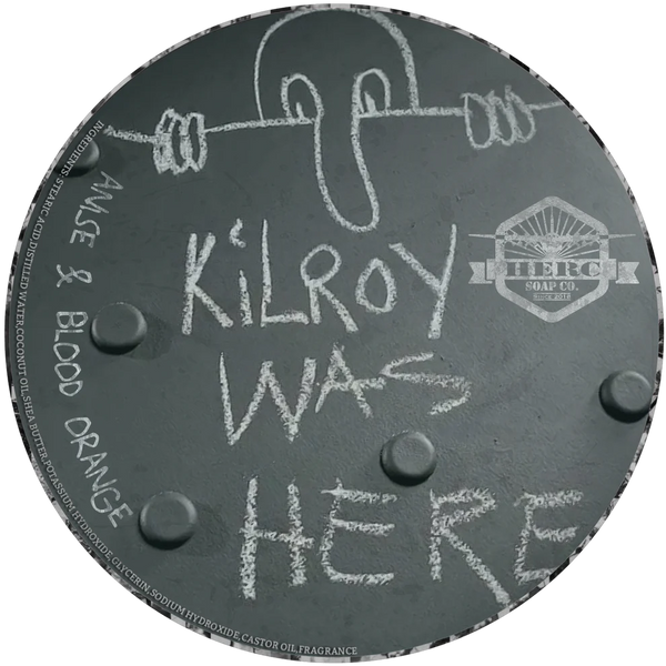 Herc Soap Company- Shave Soap- Kilroy Was Here