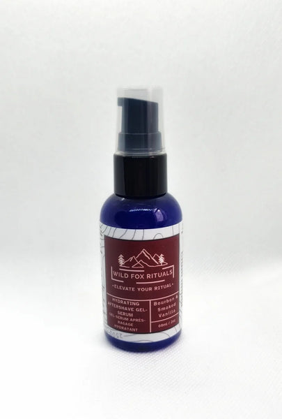 Wild Fox Rituals Aftershave Gel Serum- Bourbon & Smoked Vanilla