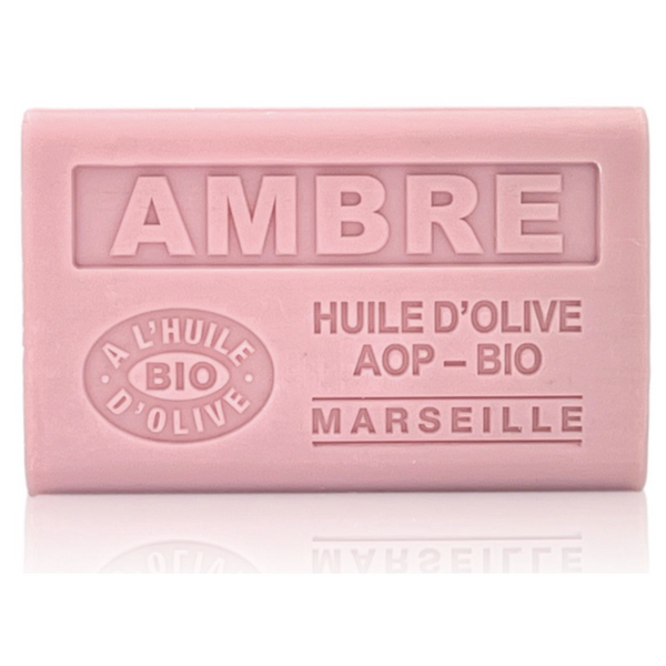 La Maison du Savon de Marseille- Scented Organic Shea Butter Soap - 125g - AMBRE ( Amber)