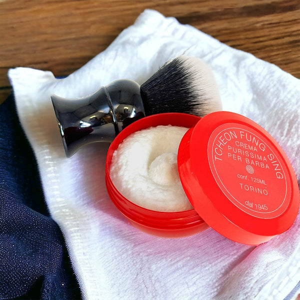 Tcheon Fung Sing (TFS) Shaving Cream with Classic Almond Scent