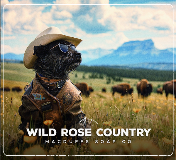 MacDuff's Soap Company Aftershave- Wild Rose Country