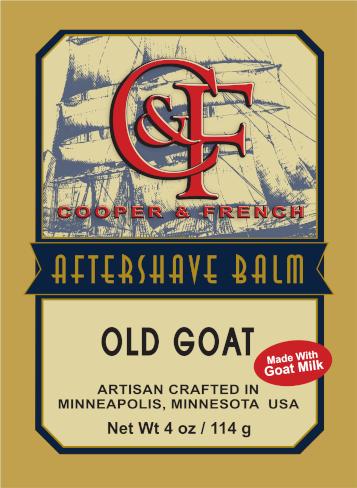 Cooper and French Aftershave Balm "Old Goat"