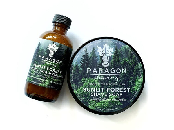 Paragon Shaving- "Sunlit Forest" Aftershave Splash - Alcohol Free