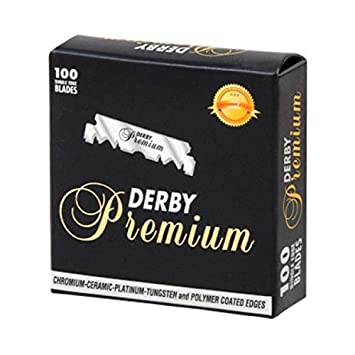 Derby Premium Single Edge Razor Blade (100 Blades/Pack)
