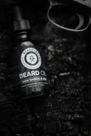 Beard & Brawn Beard Oil- Gun Smoke & Ash