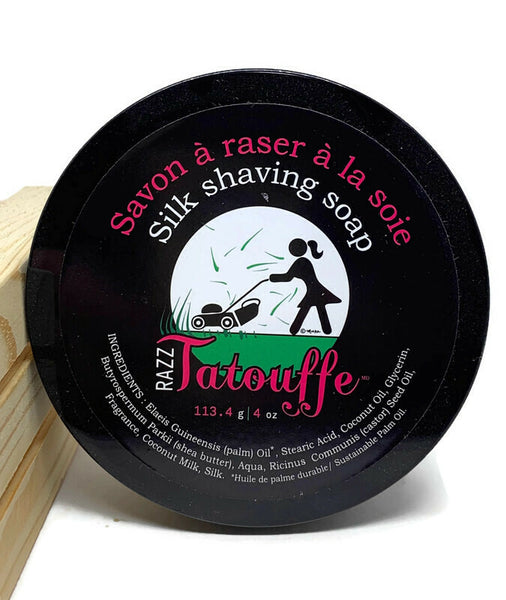Razz Tatouffe Shaving Soap with Silk